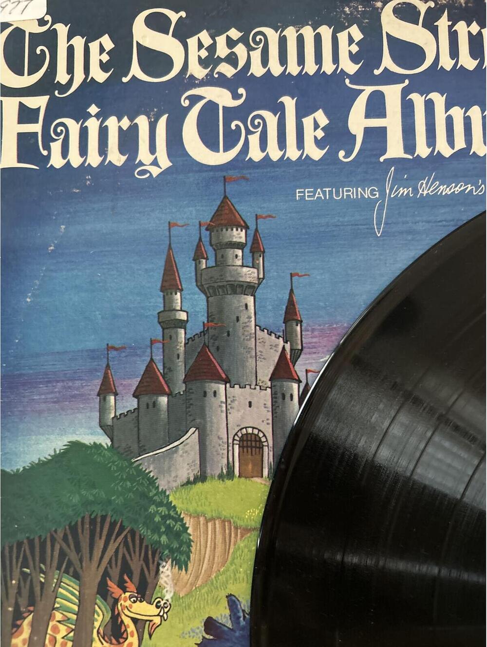 The Sesame Street Fairy Tale Album Vinyl Record LP